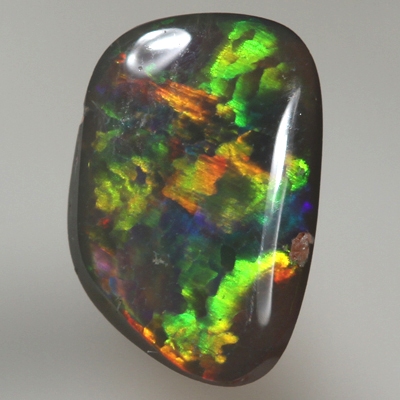 SOLID SEMI BLACK OPAL Very Bright 5/5 rolling flashes